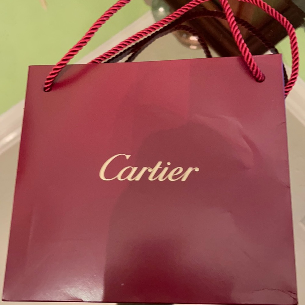 Cartier bag in mint condition. Gift in style.